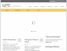 Tablet Screenshot of indowpcbc.org